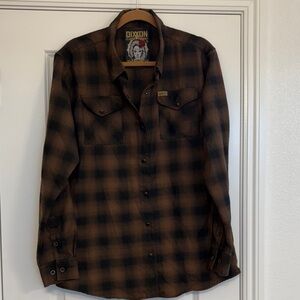 DIXXON Women's Brown Plaid Jacket